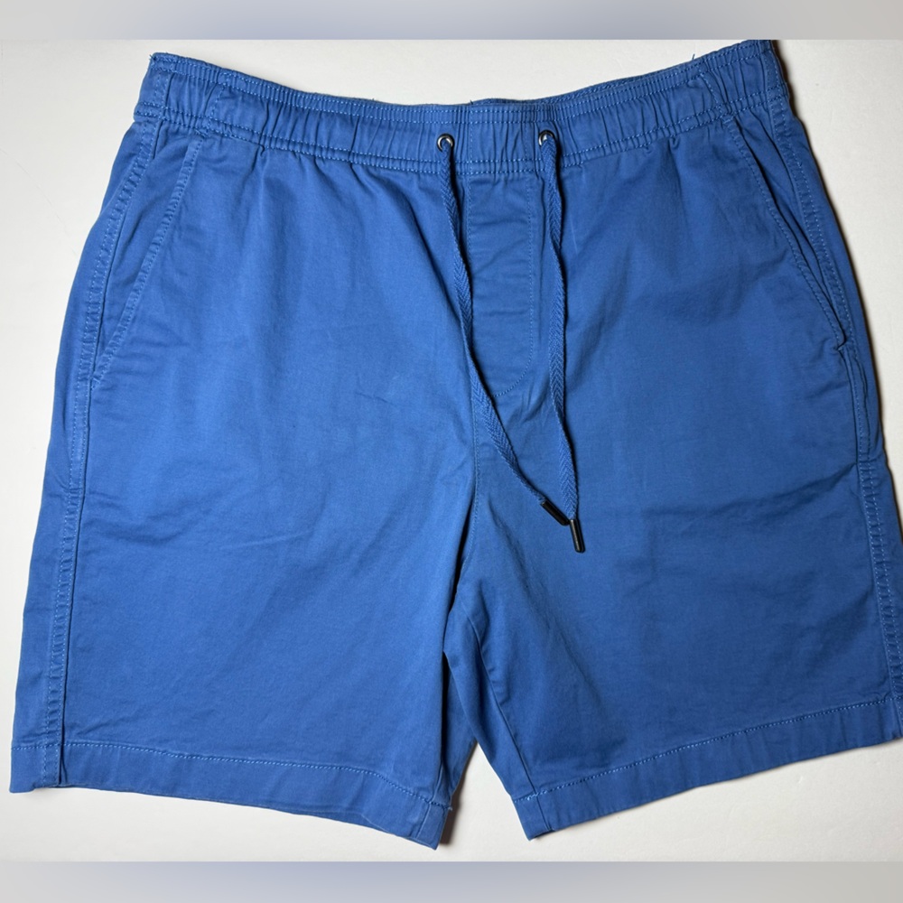 GAP Men's Royal Blue Drawstring Hybrid Shorts Size Medium Stretch Cotton